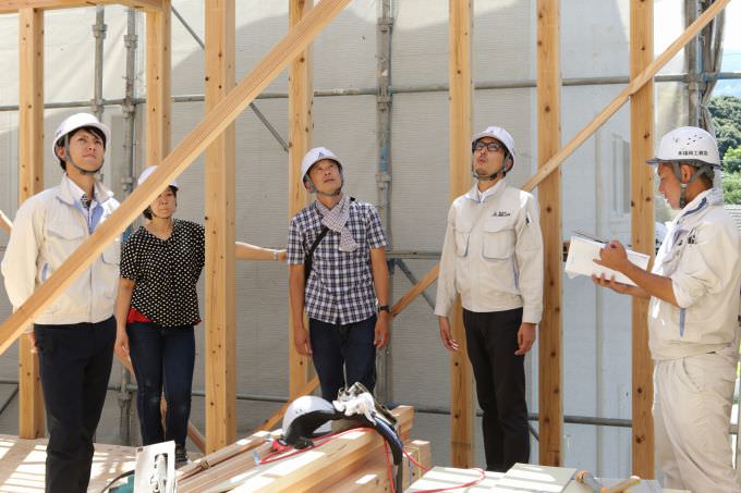 「福岡市南区05」注文住宅現場リポート⑤【上棟式】