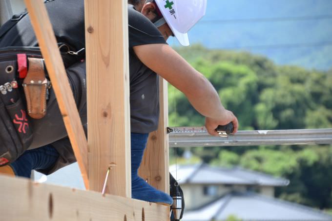 「福岡市南区05」注文住宅現場リポート⑤【上棟式】