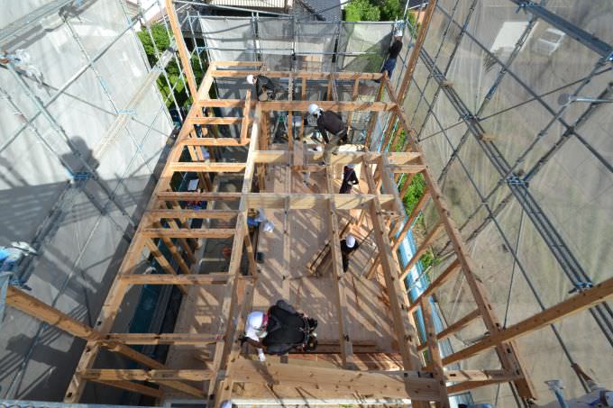 「福岡市南区05」注文住宅現場リポート⑤【上棟式】