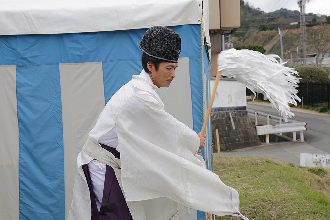 福岡県大野城市02　注文住宅建築現場リポート①　～地鎮祭～