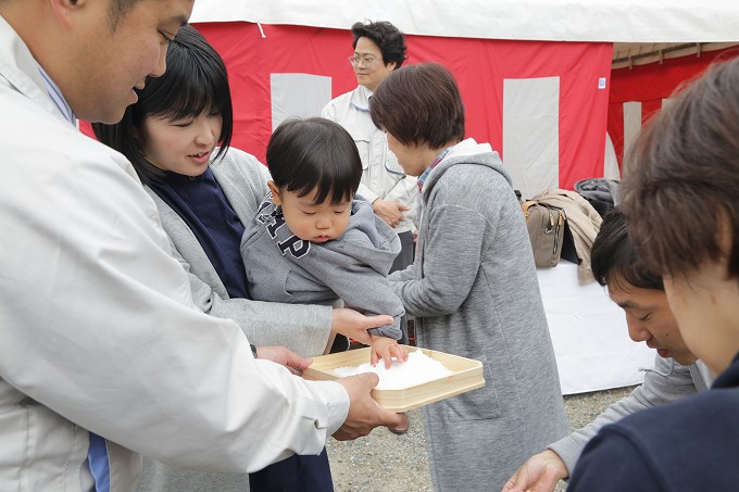 福岡県大野城市02　注文住宅建築現場リポート①　～地鎮祭～