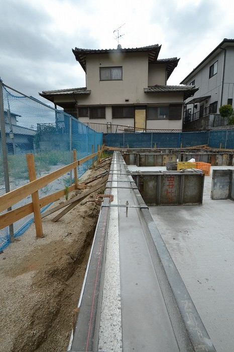 「福岡市南区10」注文住宅現場リポート③【基礎工事】【立ち上がりコン】