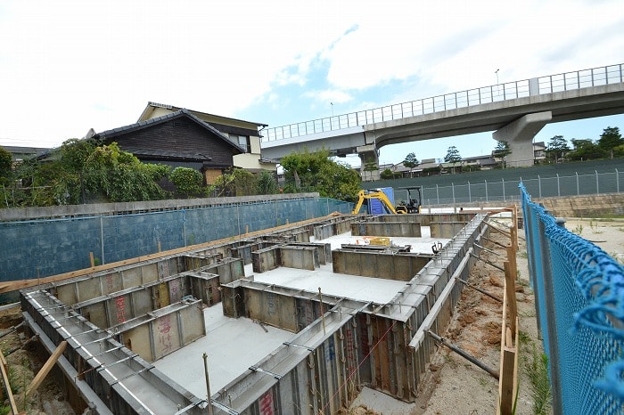 「福岡市南区10」注文住宅現場リポート③【基礎工事】【立ち上がりコン】