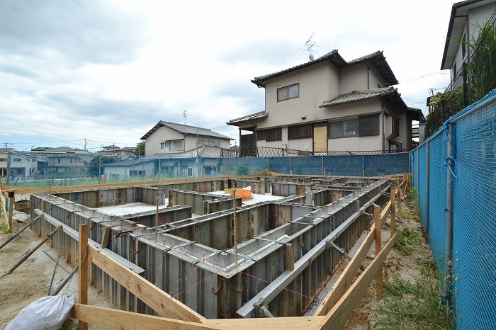 「福岡市南区10」注文住宅現場リポート③【基礎工事】【立ち上がりコン】