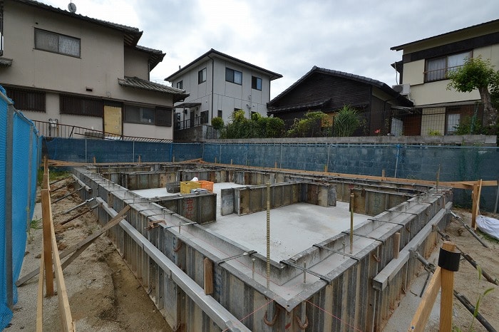 「福岡市南区10」注文住宅現場リポート③【基礎工事】【立ち上がりコン】