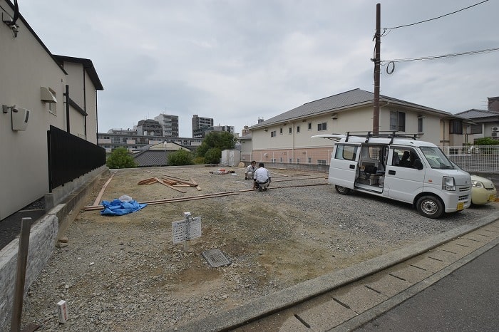 「福岡市南区11」注文住宅現場リポート②【基礎工事】【遣り方】