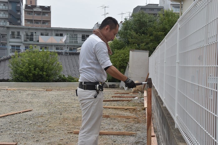 「福岡市南区11」注文住宅現場リポート②【基礎工事】【遣り方】