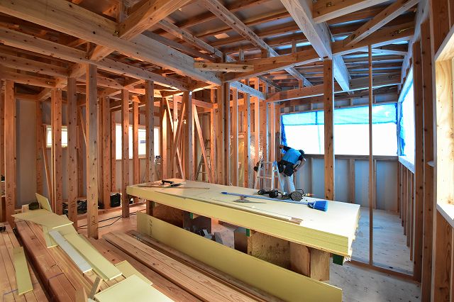 「福岡市西区03」注文住宅現場リポート⑥【木工事】【中間検査】