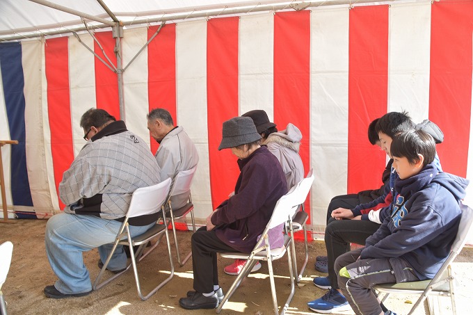 「太宰府市05」注文住宅現場リポート①【地鎮祭】
