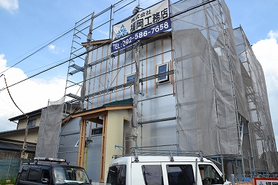 福岡県太宰府市長浦台01　注文住宅建築現場リポート⑫