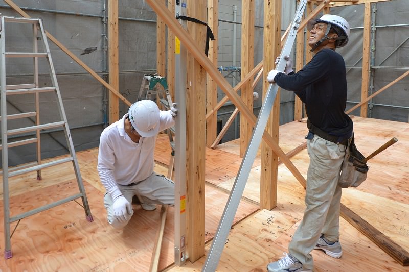 「福岡市中央区01」注文住宅現場リポート⑥【上棟式】