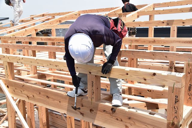 福岡県小郡市01　注文住宅建築現場リポート④