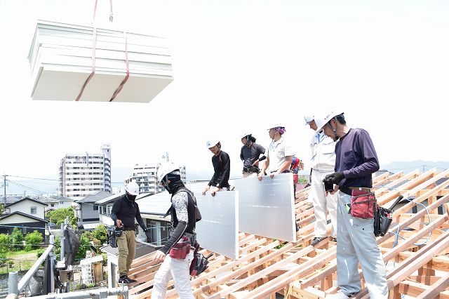 福岡県小郡市01　注文住宅建築現場リポート④