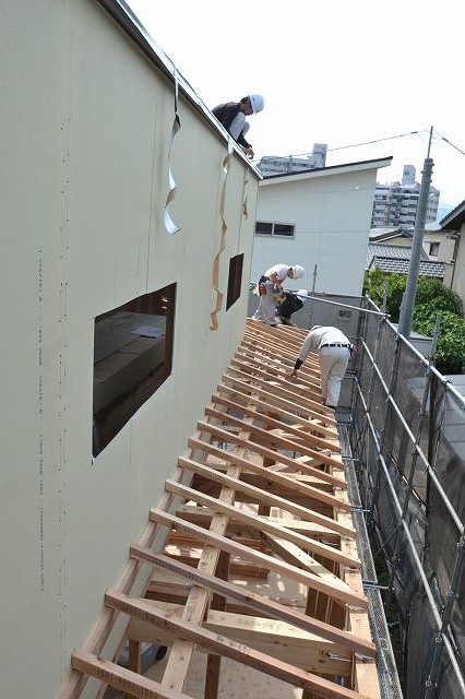 「小郡市01」注文住宅現場リポート④【上棟式】