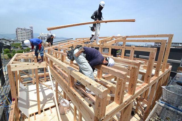 福岡県小郡市01　注文住宅建築現場リポート④