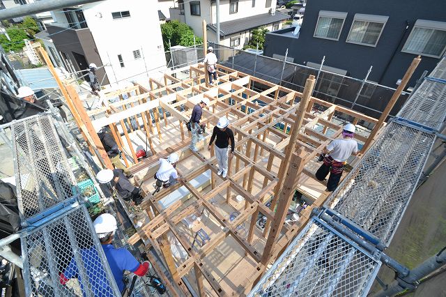 「小郡市01」注文住宅現場リポート④【上棟式】