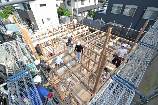 福岡県小郡市01　注文住宅建築現場リポート④