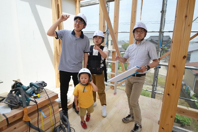 「小郡市01」注文住宅現場リポート④【上棟式】
