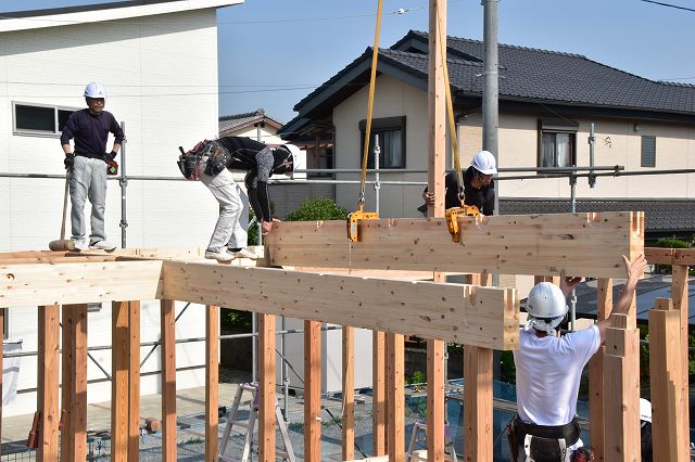 福岡県小郡市01　注文住宅建築現場リポート④