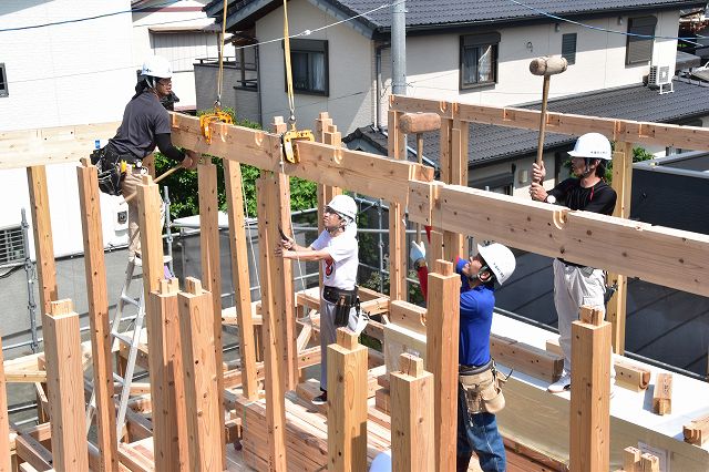「小郡市01」注文住宅現場リポート④【上棟式】