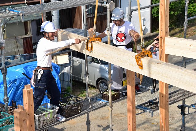 「小郡市01」注文住宅現場リポート④【上棟式】