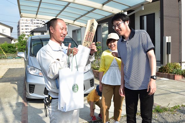 「小郡市01」注文住宅現場リポート④【上棟式】