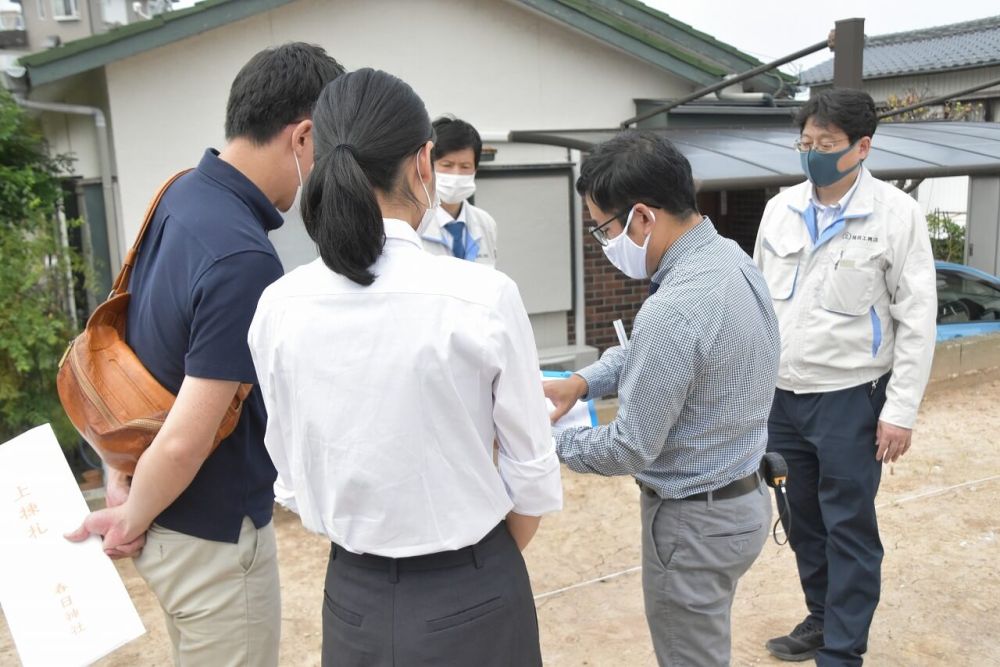 福岡県宗像市05　注文住宅現場リポート①　～地鎮祭～