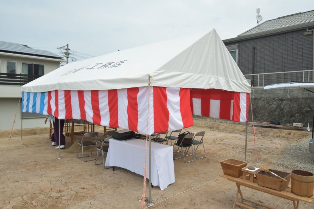 「宗像市05」注文住宅現場リポート①【地鎮祭】