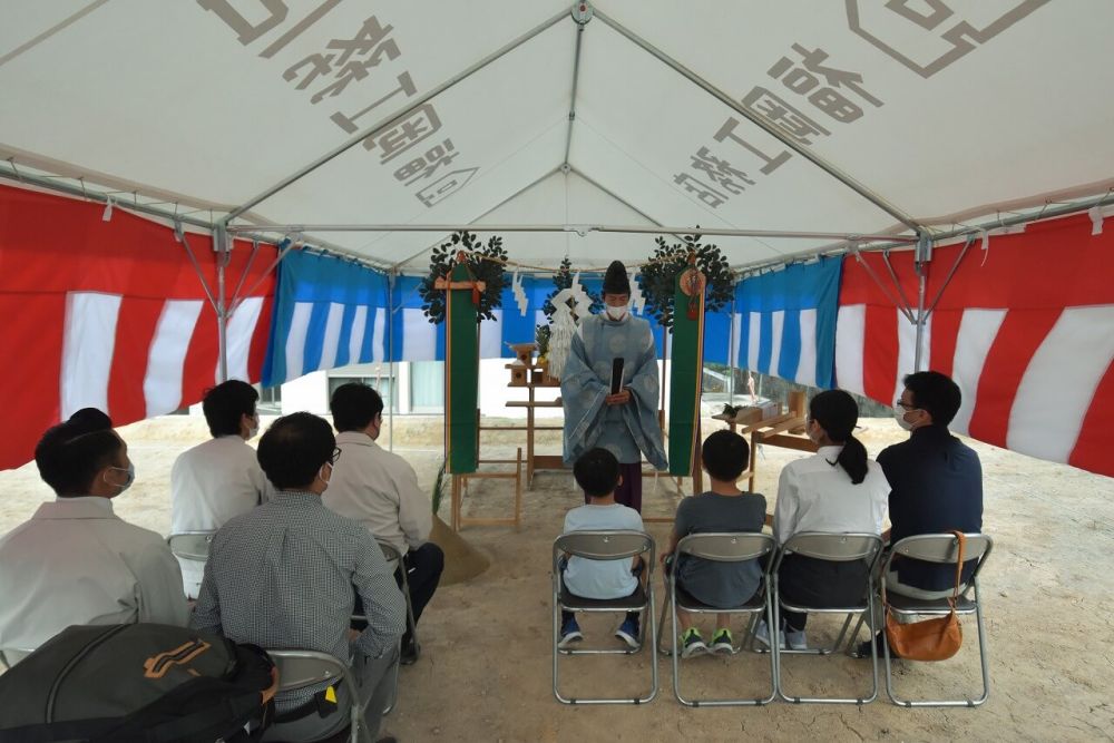 「宗像市05」注文住宅現場リポート①【地鎮祭】