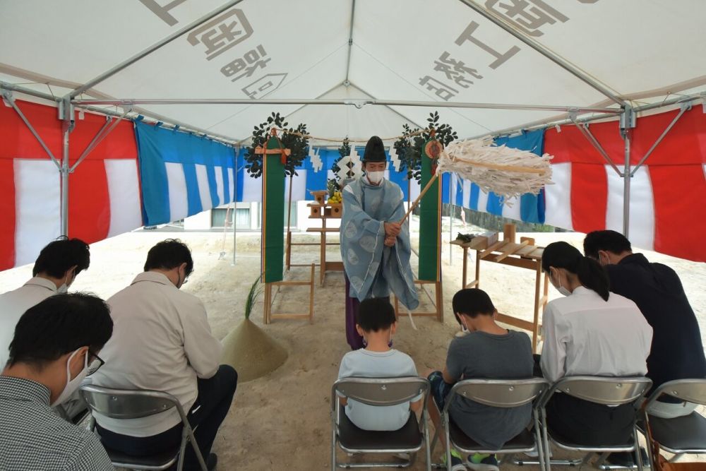 「宗像市05」注文住宅現場リポート①【地鎮祭】