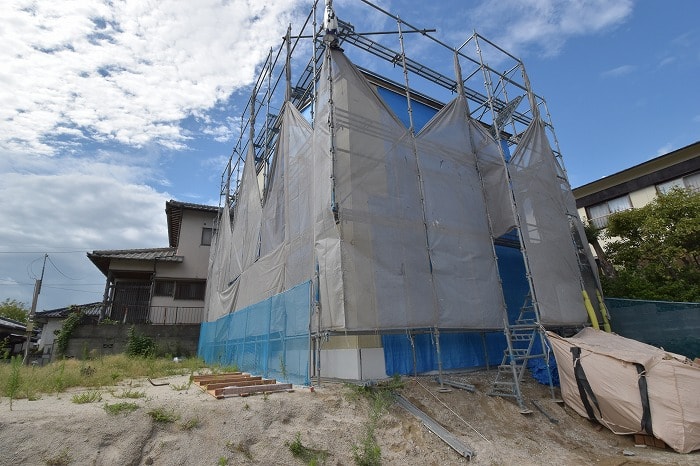 「福岡市南区10」注文住宅現場リポート⑥【木工事】【面材】