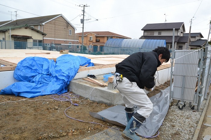 福岡県糟屋郡粕屋町02　注文住宅建築現場リポート⑥