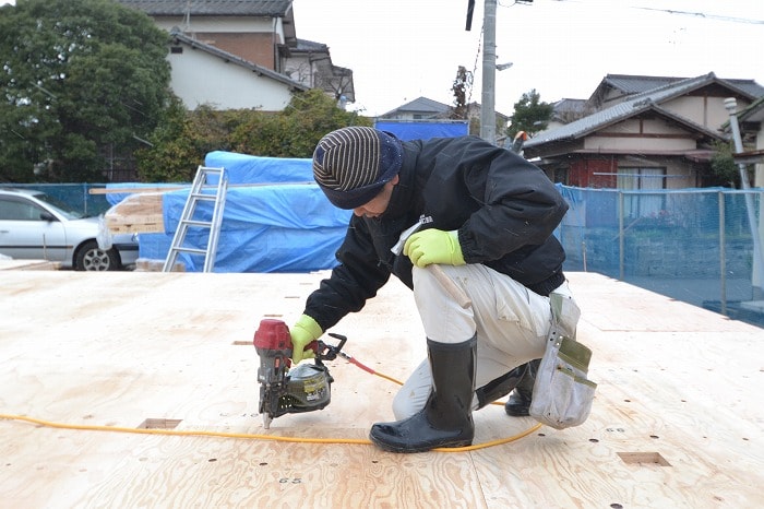 福岡県糟屋郡粕屋町02　注文住宅建築現場リポート⑥