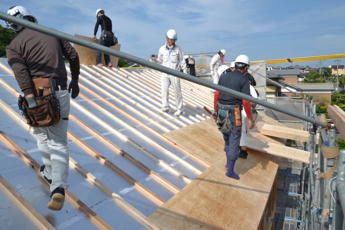 福岡県宗像市01　注文住宅建築現場リポート⑤　～上棟式～