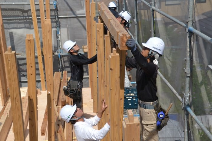 福岡県宗像市01　注文住宅建築現場リポート⑤　～上棟式～