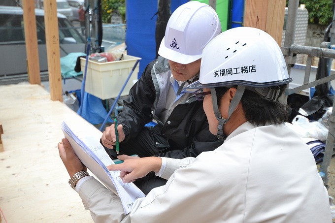 「福岡市南区五十川03」注文住宅現場リポート⑤【上棟式】