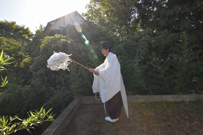 福岡県太宰府市青葉台01　注文住宅建築現場リポート①　～地鎮祭～