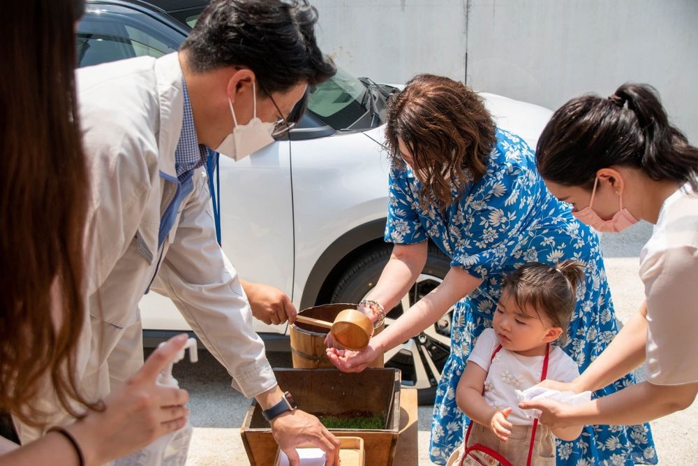 福岡市城南区06　注文住宅建築現場リポート①　～地鎮祭～