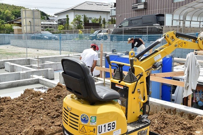 「筑紫野市03」注文住宅現場リポート④【基礎工事】【給排水】