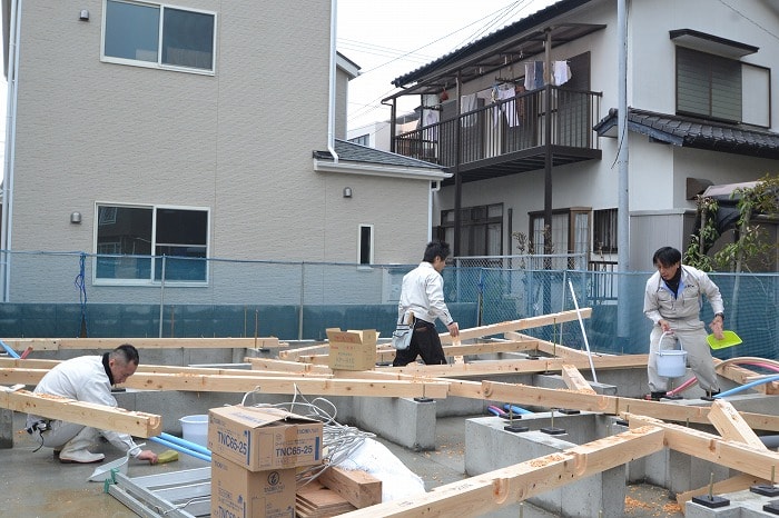 「福岡市南区的場02」注文住宅現場リポート④