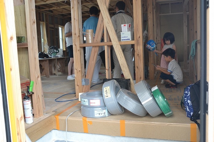 「福岡市南区09」注文住宅現場リポート⑧【木工事】【気密検査】