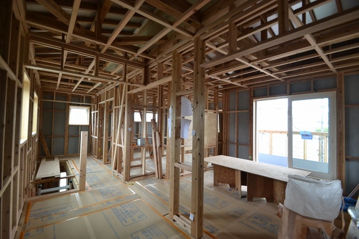 「福岡市南区09」注文住宅現場リポート⑧【木工事】【気密検査】