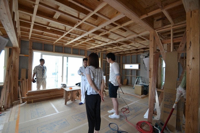 「福岡市南区09」注文住宅現場リポート⑧【木工事】【気密検査】