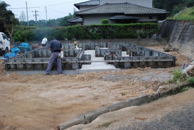 福岡県太宰府市01　注文住宅建築現場リポート②