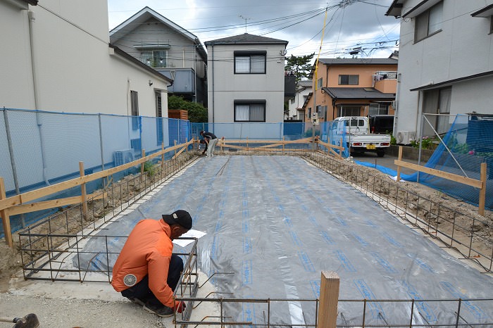 福岡市早良区百道01　注文住宅建築現場リポート③