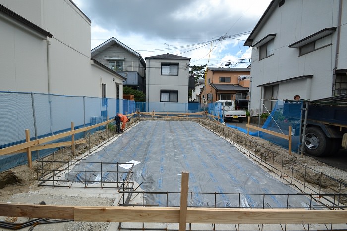 福岡市早良区百道01　注文住宅建築現場リポート③