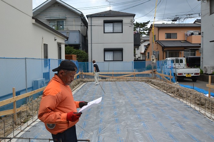 福岡市早良区百道01　注文住宅建築現場リポート③