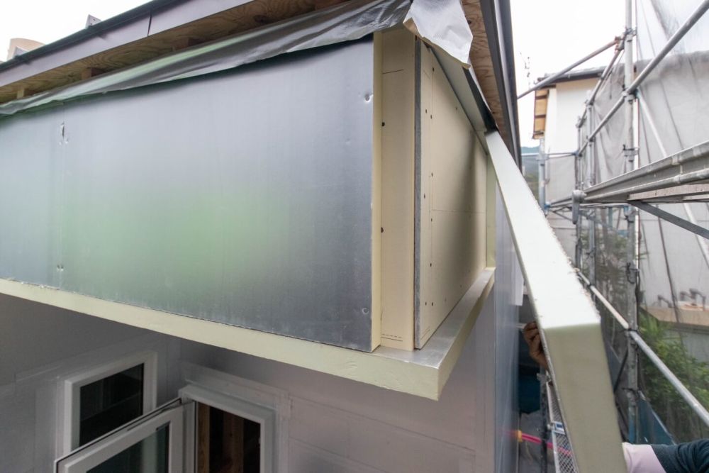 「糸島市二丈深江01」注文住宅現場リポート⑥【木工事】【気密テープ】