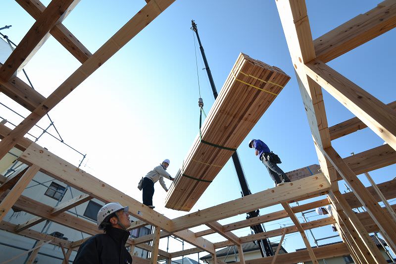 福岡県春日市02　注文住宅建築現場リポート⑥　～上棟式～