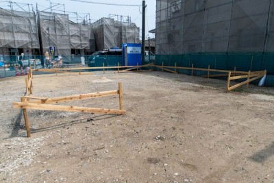 福岡県小郡市04　注文住宅建築現場リポート②　～基礎工事・遣り方～